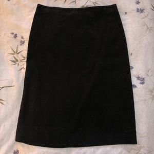 Gap Mini Corduroy Pencil Skirt